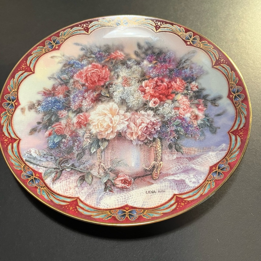 Lena Liu “Magic Makers” Collector’s Plate, Vintage 1993 Bradford Exchange w/ COA